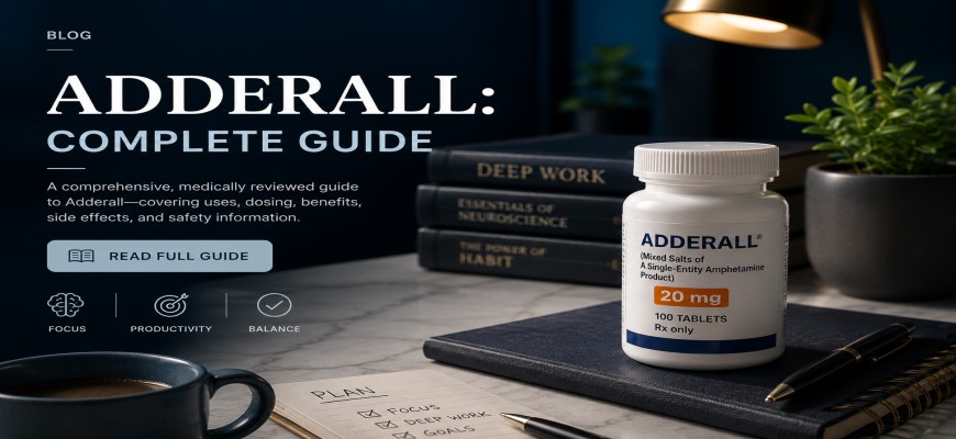 Buy Adderall Online USA: Uses, Dosage &amp; Safety Guide 2026